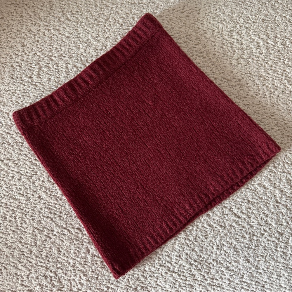 Tube top sweater